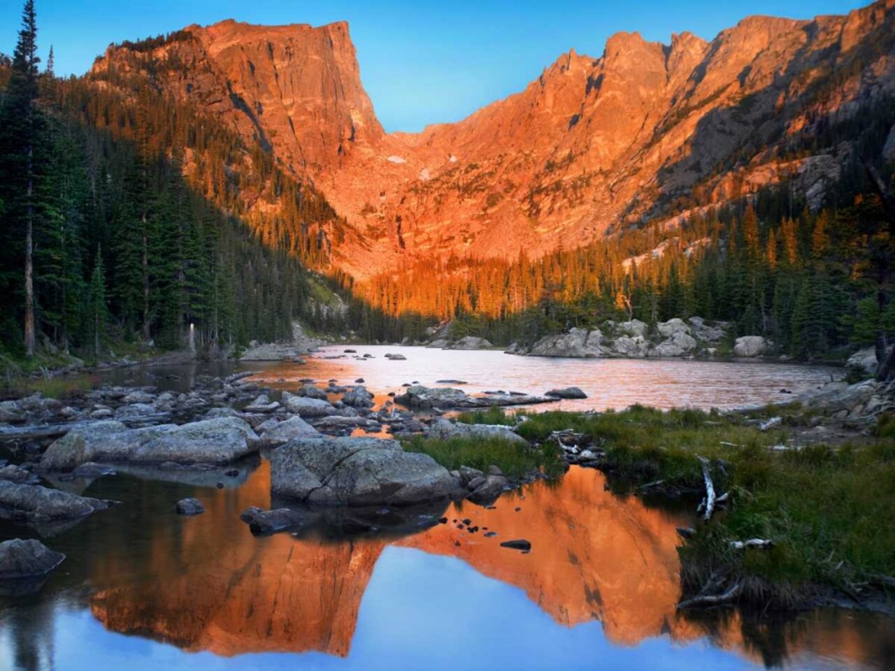 Dream Lake, Rocky Mountain National Park, Colorado Poster Print by Tim Fitzharris - Item # VARPDX396313